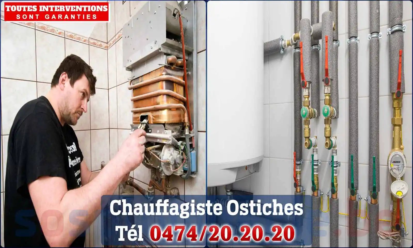 Chauffagiste agréé à Ostiches 7804