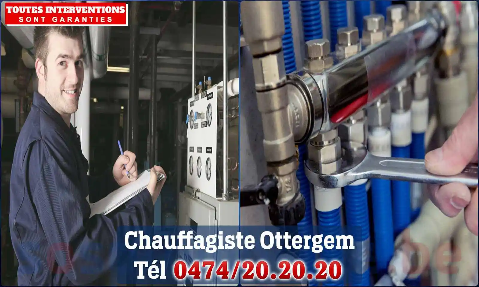 Chauffagiste agréé à Ottergem 9420