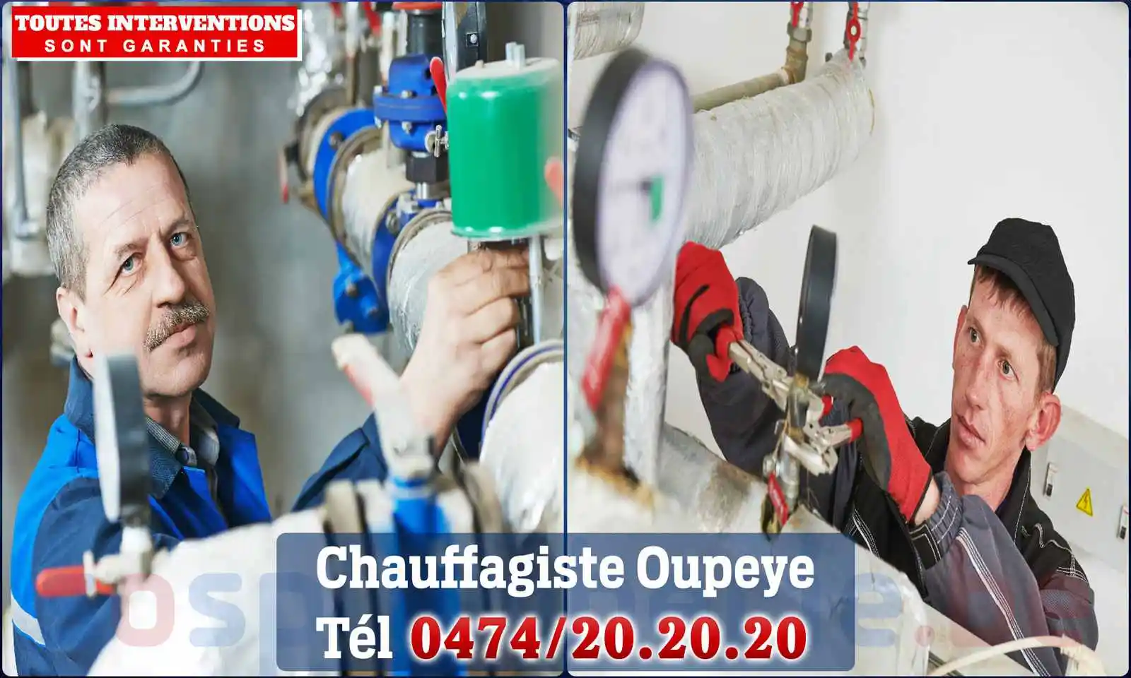 Chauffagiste agréé à Oupeye 4680