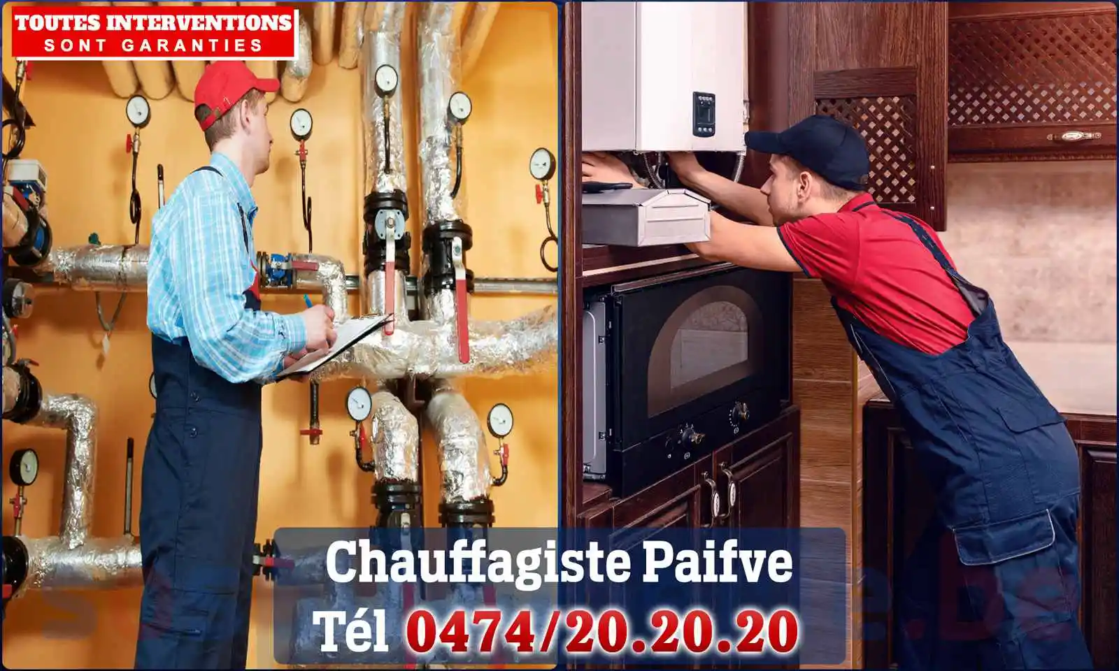 Chauffagiste agréé à Paifve 4452
