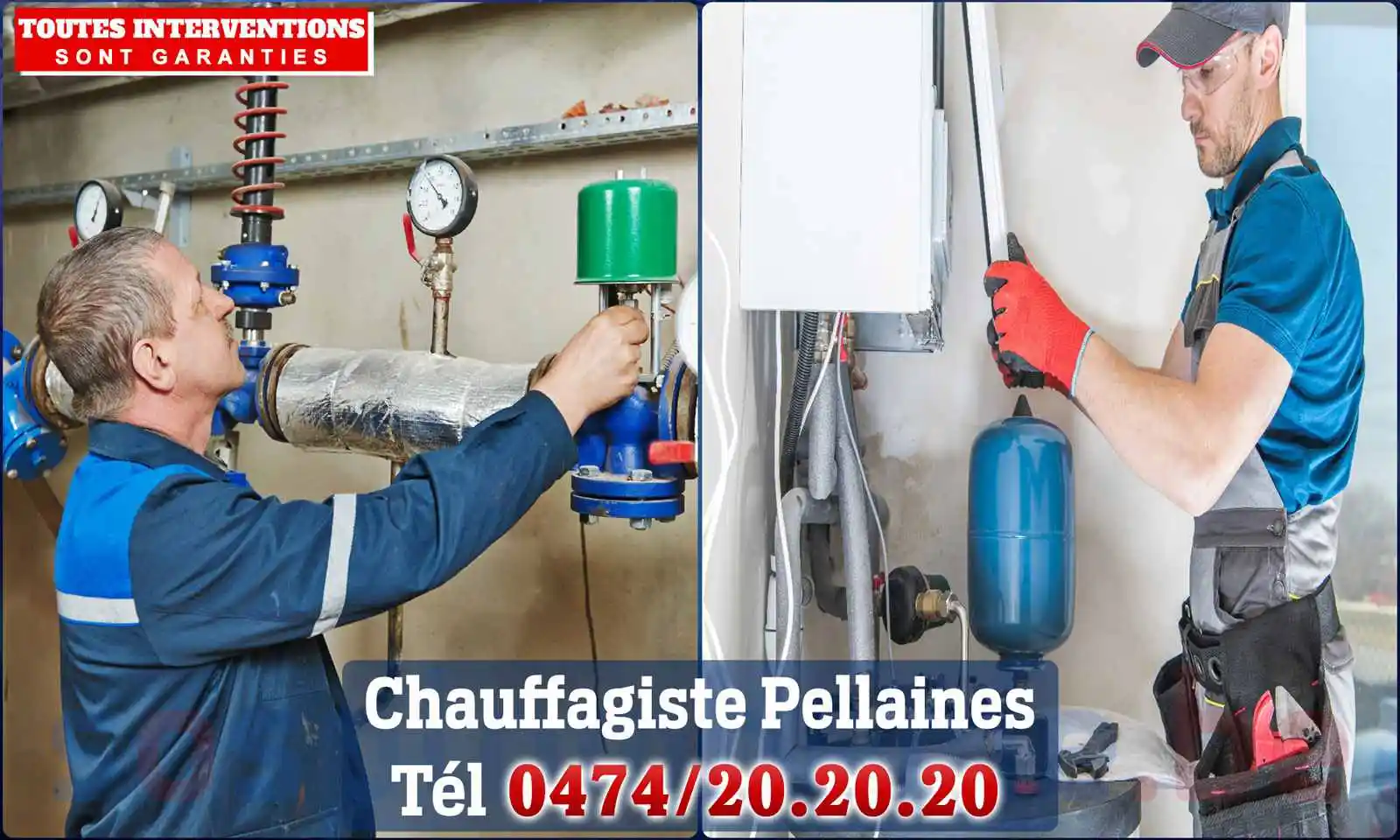 Chauffagiste agréé à Pellaines 4287