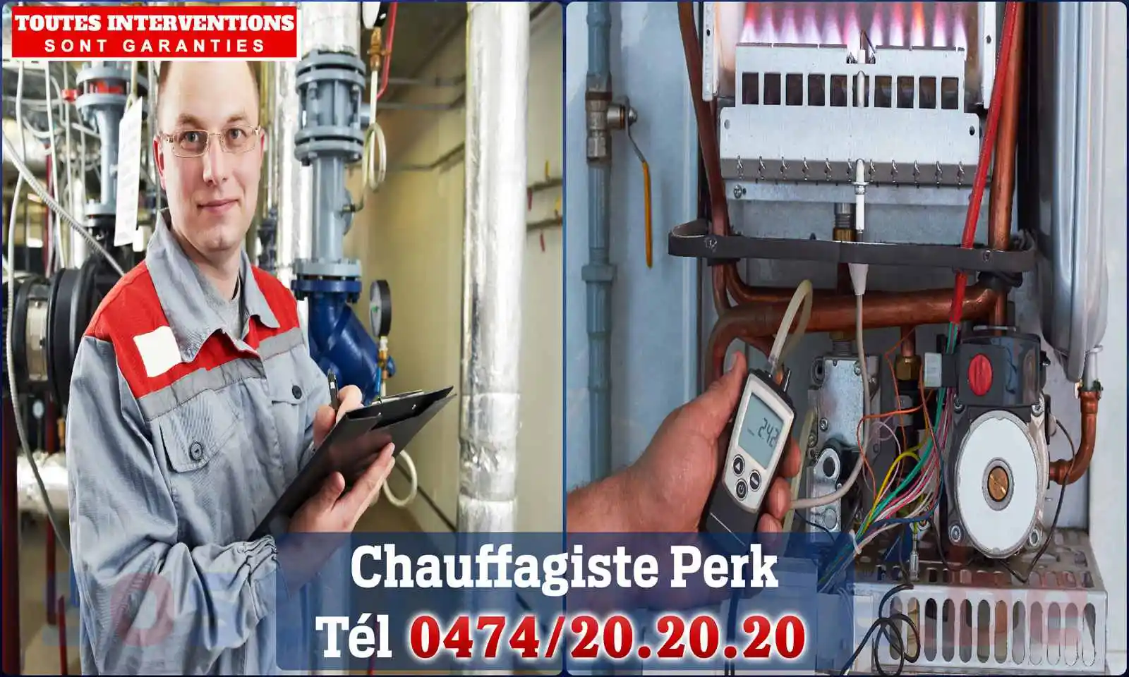 Chauffagiste agréé à Perk 1820