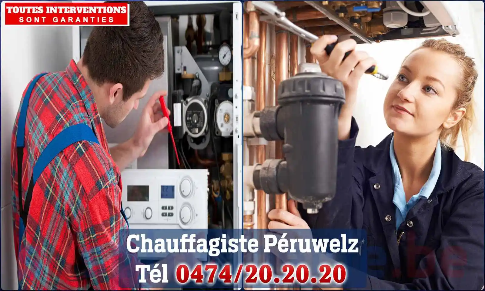 Chauffagiste agréé à Péruwelz 7600