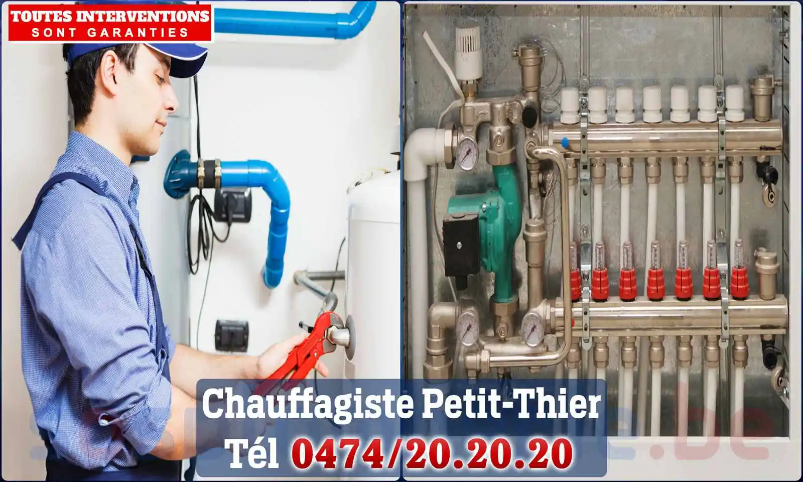 Chauffagiste agréé à Petit-Thier 6690