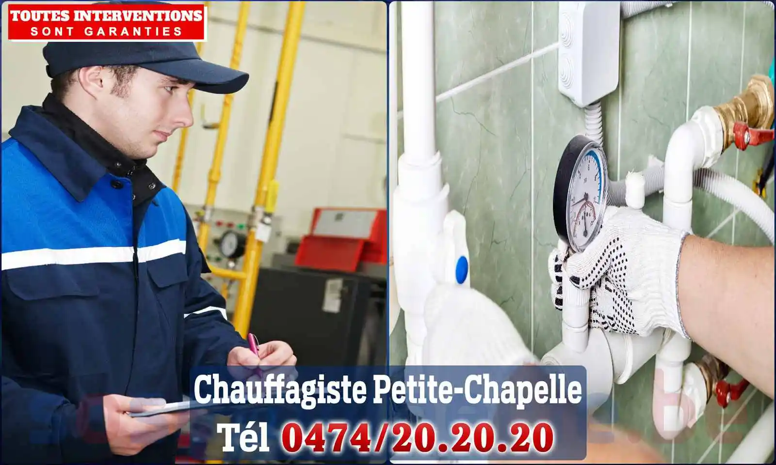 Chauffagiste agréé à Petite-Chapelle 5660