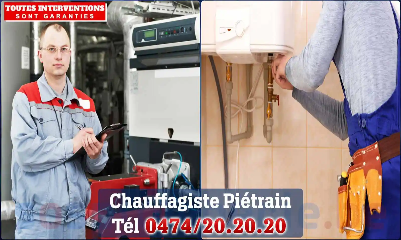 Chauffagiste agréé à Piétrain 1370