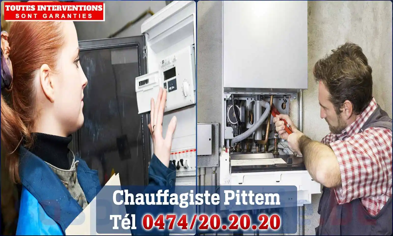 Chauffagiste agréé à Pittem 8740