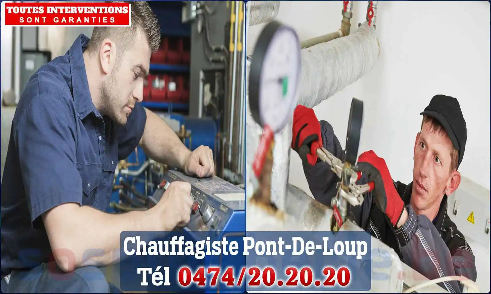 Chauffagiste agréé à Pont-de-Loup 6250