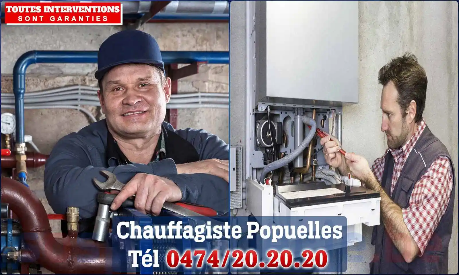 Chauffagiste agréé à Popuelles 7760