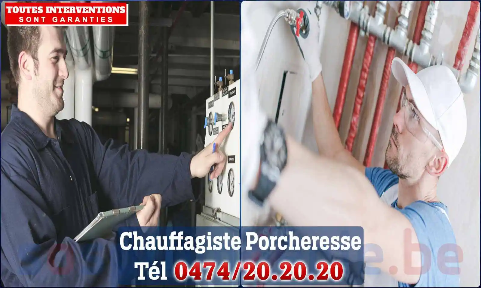 Chauffagiste agréé à Porcheresse 6929