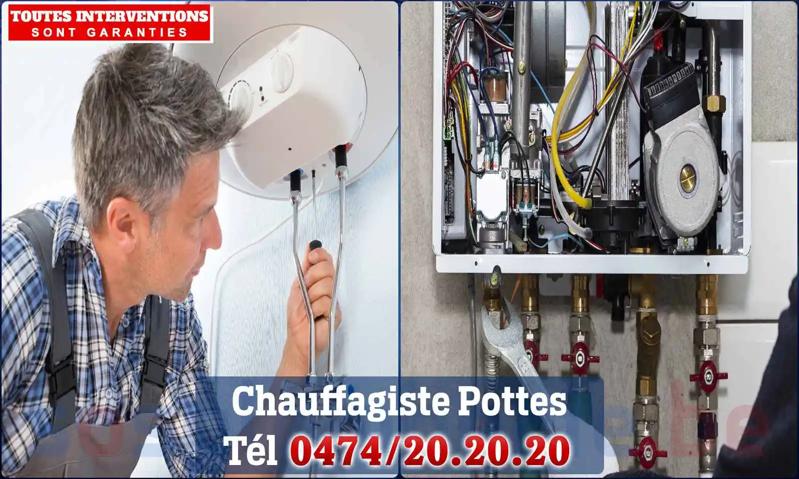 Chauffagiste agréé à Pottes 7760