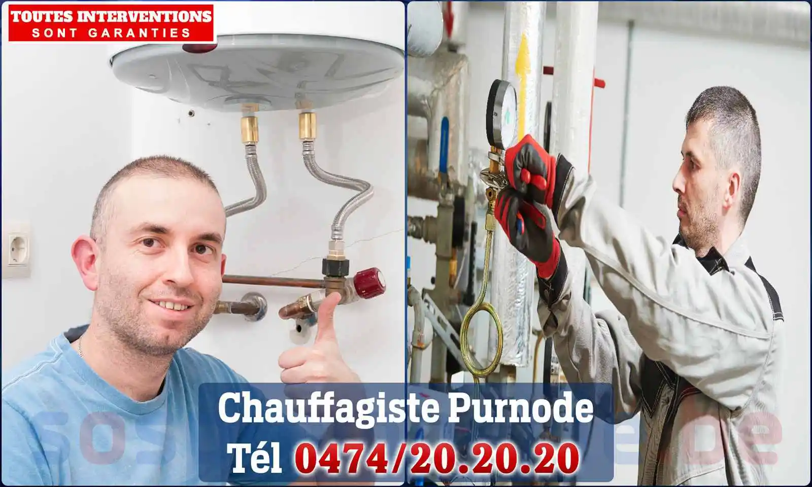 Chauffagiste agréé à Purnode 5530