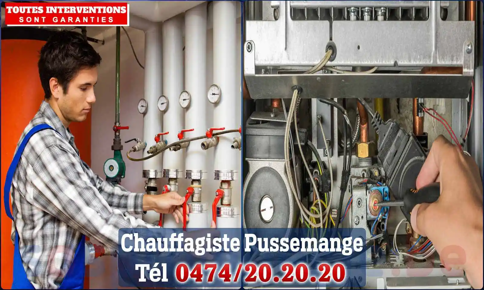 Chauffagiste agréé à Pussemange 5550