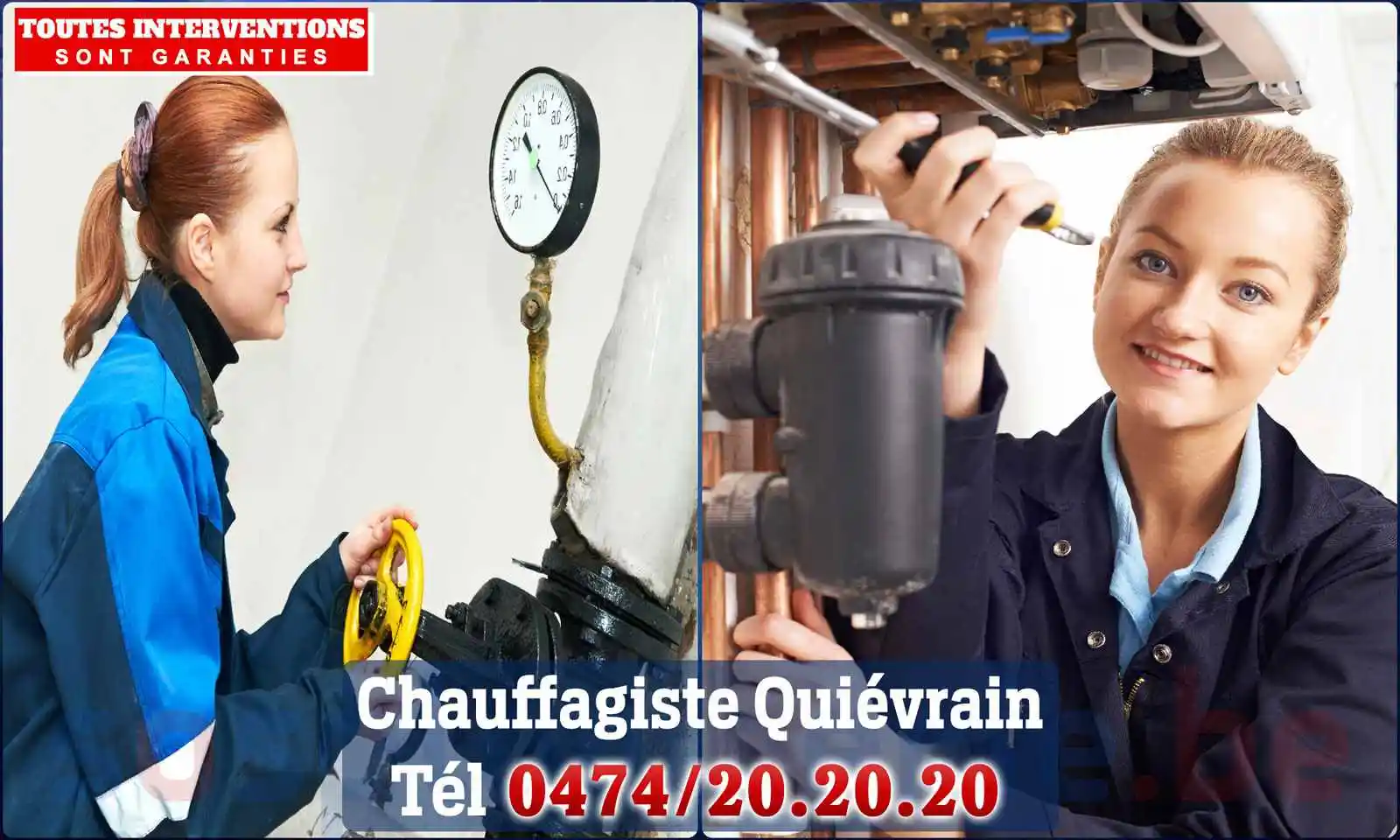 Chauffagiste agréé à Quiévrain 7380
