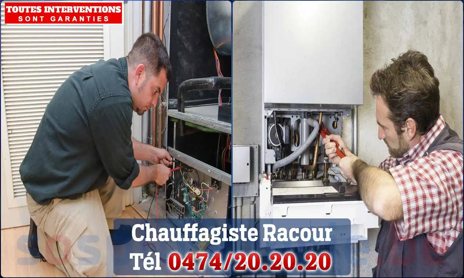 Chauffagiste agréé à Racour 4287