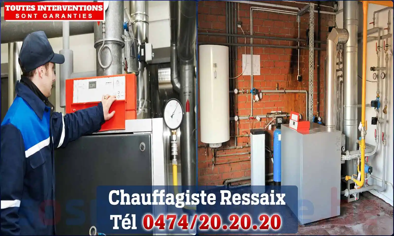 Chauffagiste agréé à Ressaix 7134