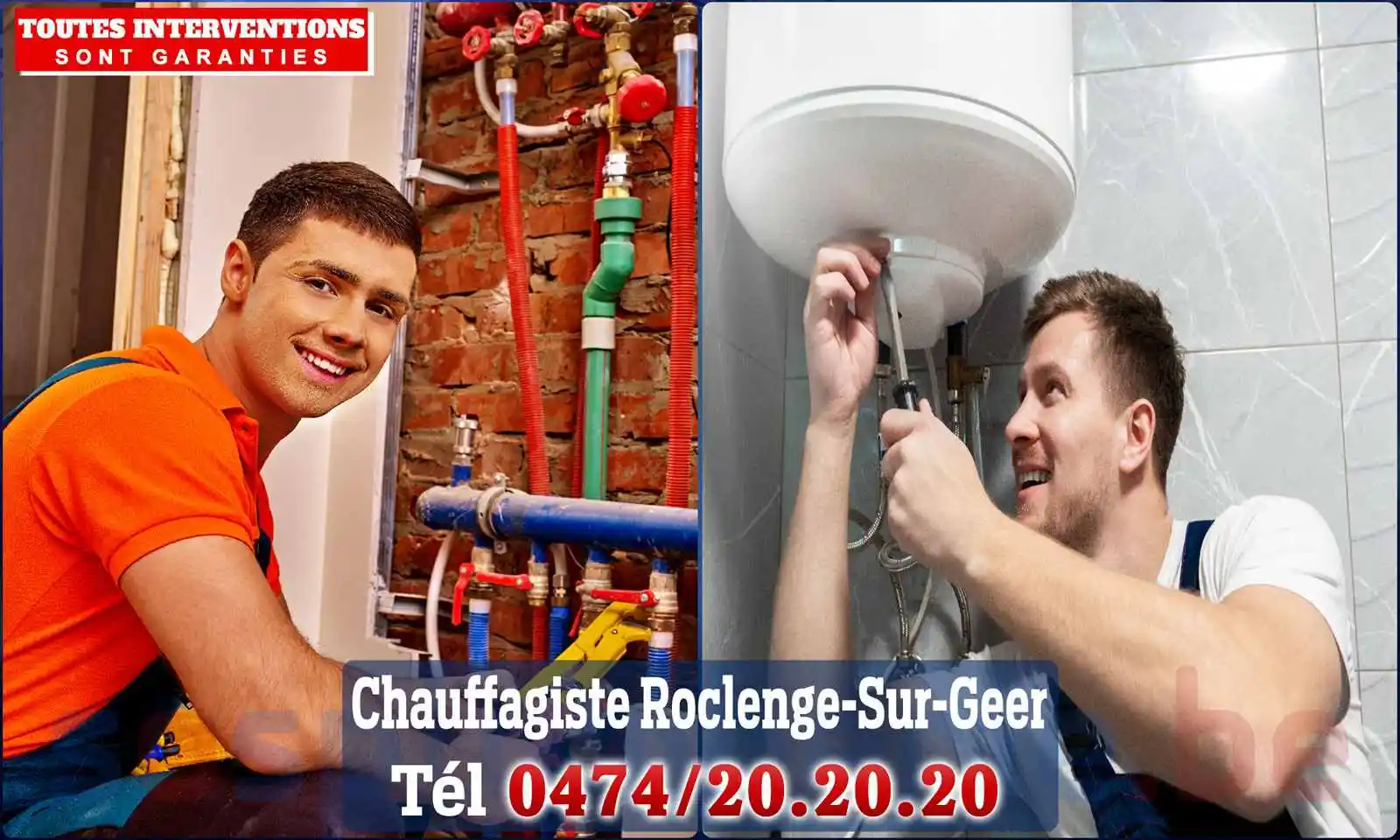 Chauffagiste agréé à Roclenge-sur-Geer 4690