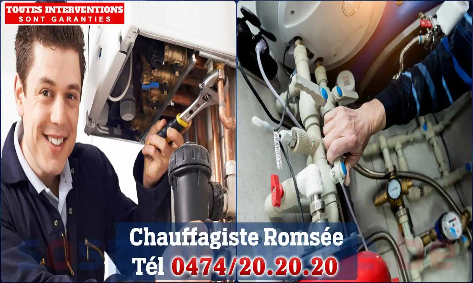 Chauffagiste agréé à Romsée 4624