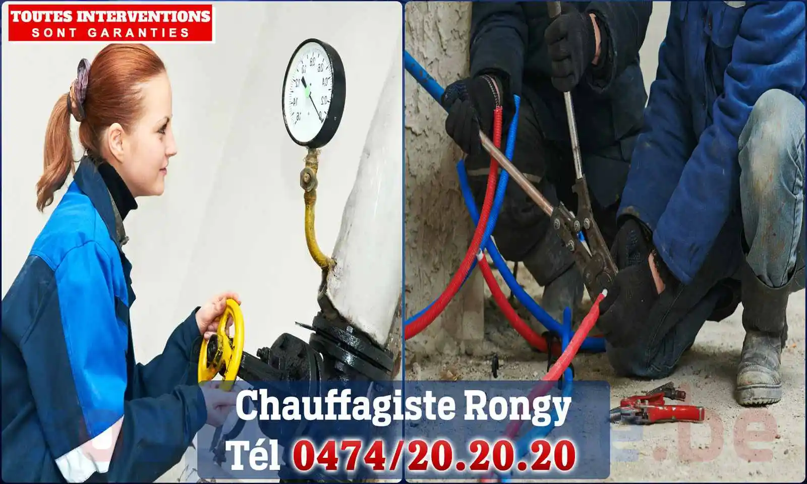 Chauffagiste agréé à Rongy 7623