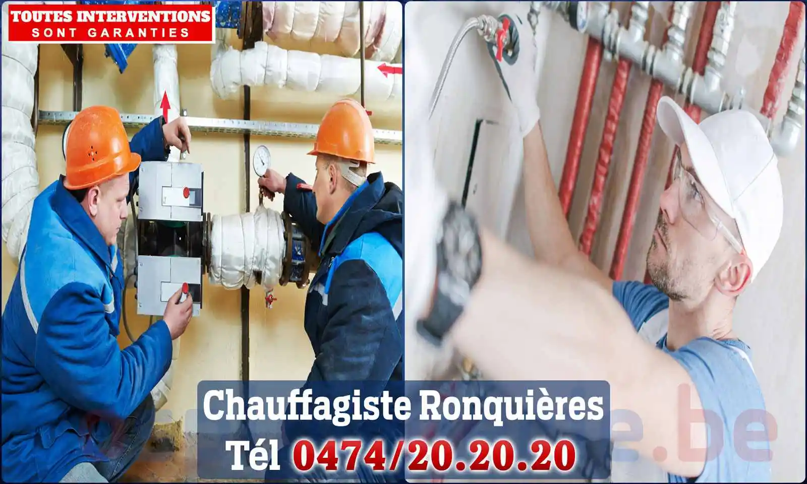 Chauffagiste agréé à Ronquières 7090