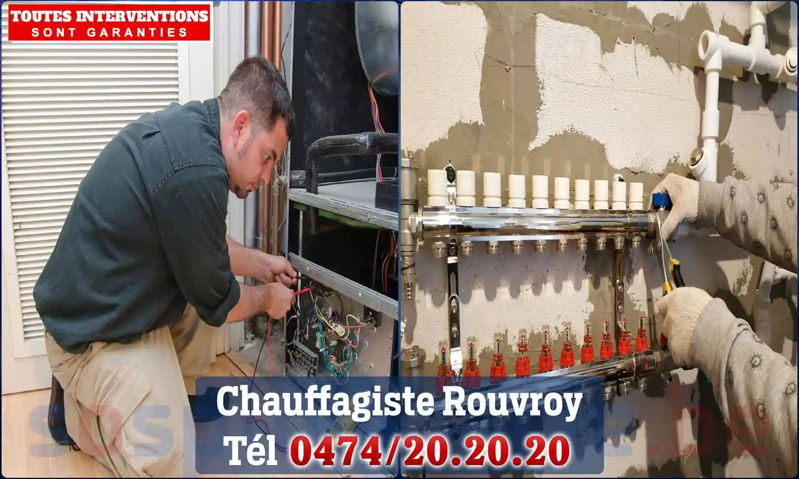 Chauffagiste agréé à Rouvroy 6767