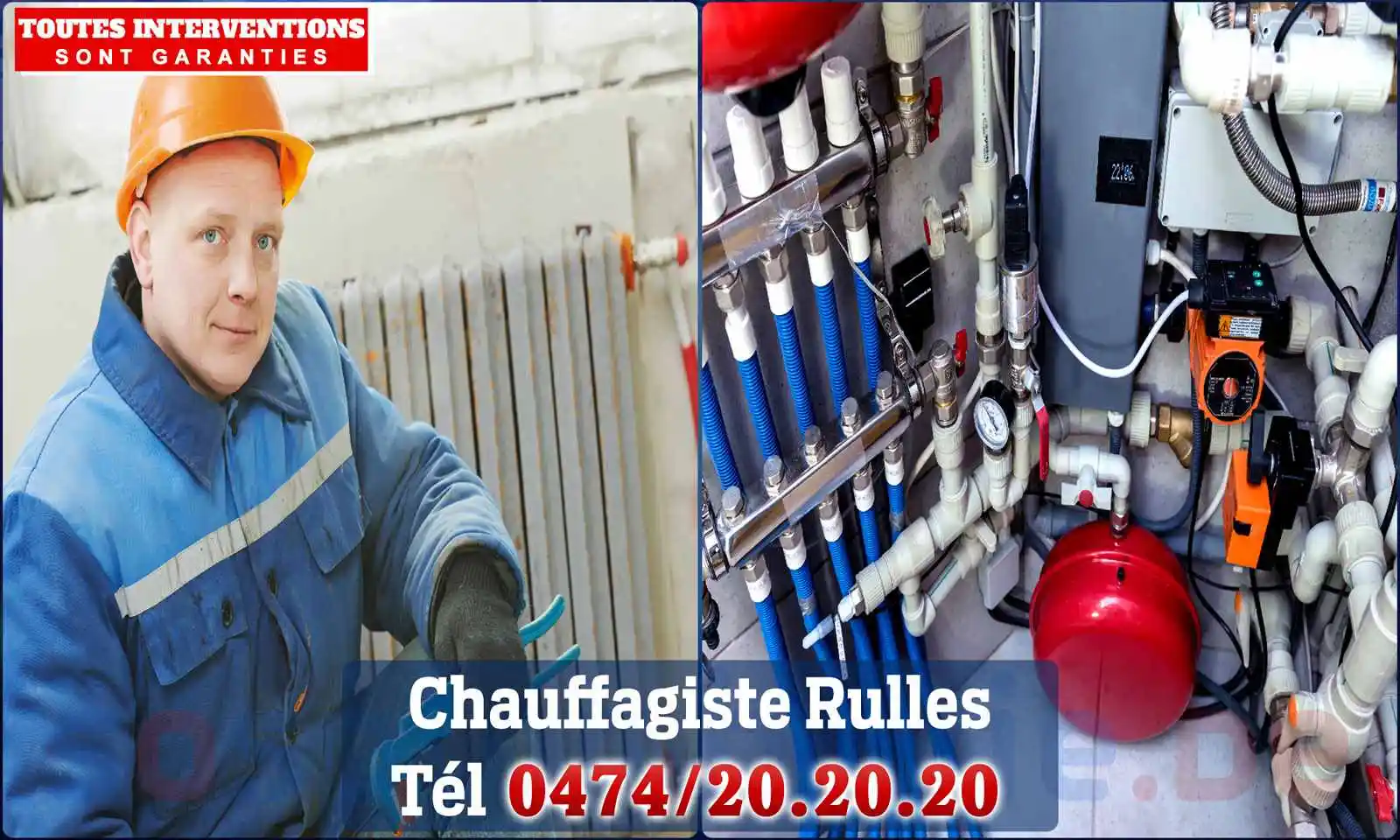 Chauffagiste agréé à Rulles 6724