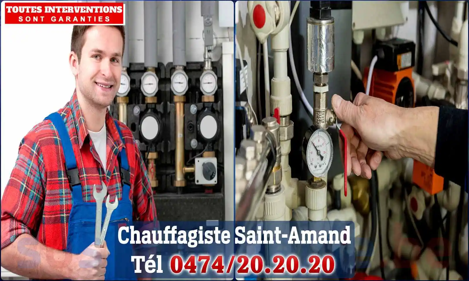 Chauffagiste agréé à Saint-Amand 6221
