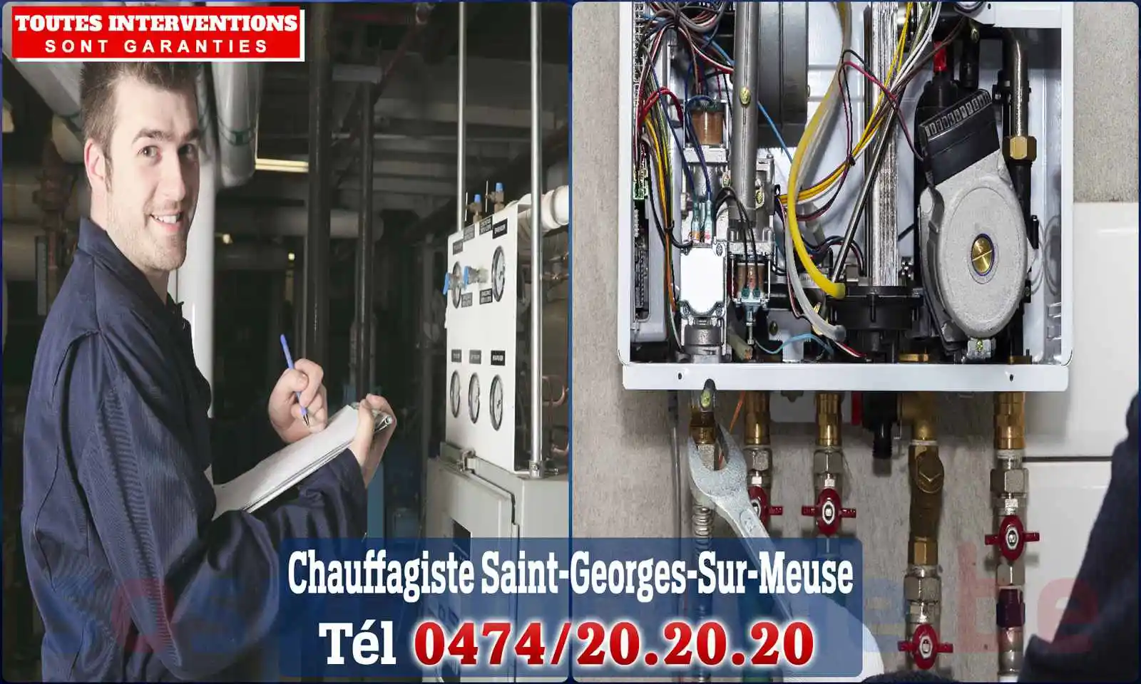 Chauffagiste agréé à Saint-Georges-Sur-Meuse 4470