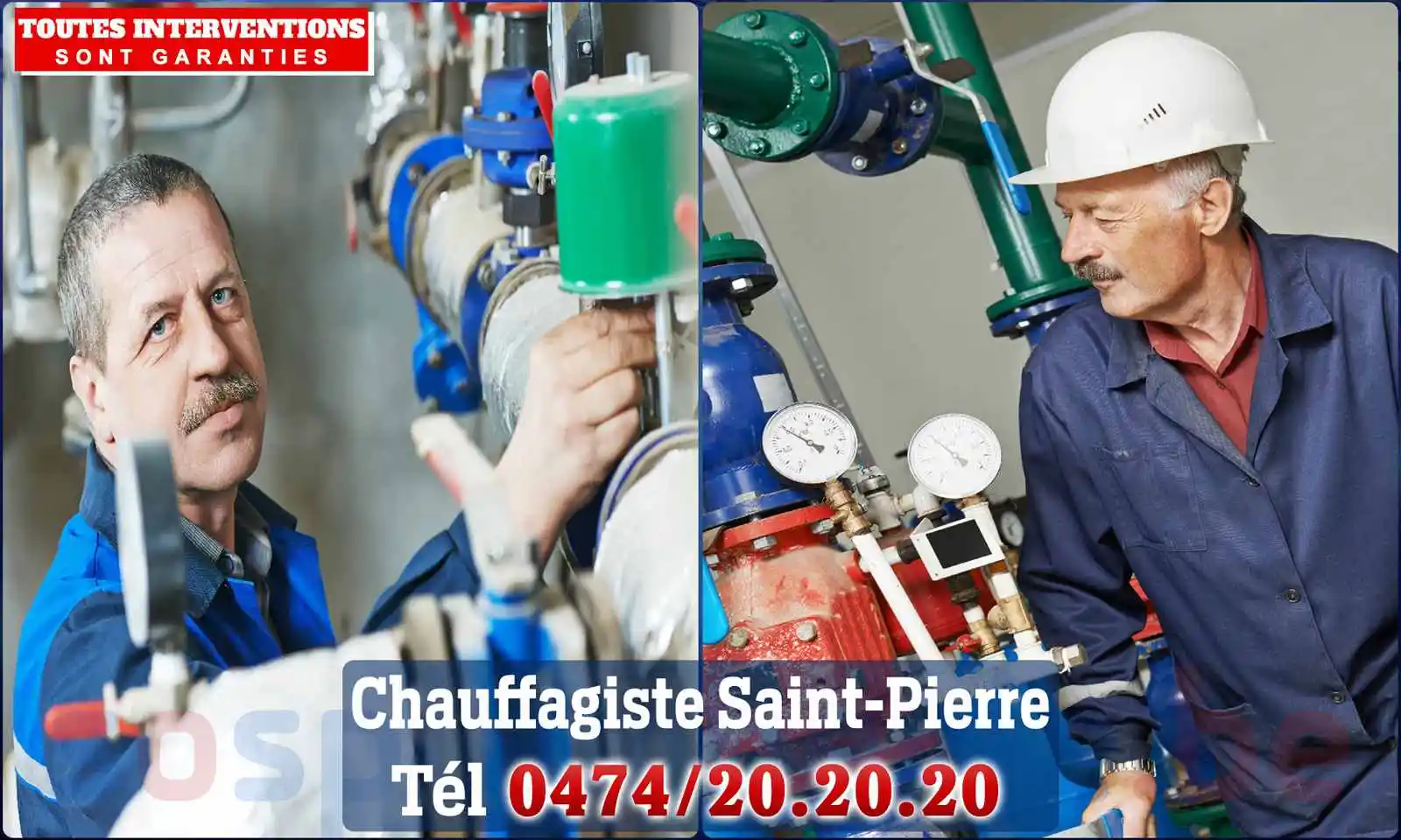 Chauffagiste agréé à Saint-Pierre 6800