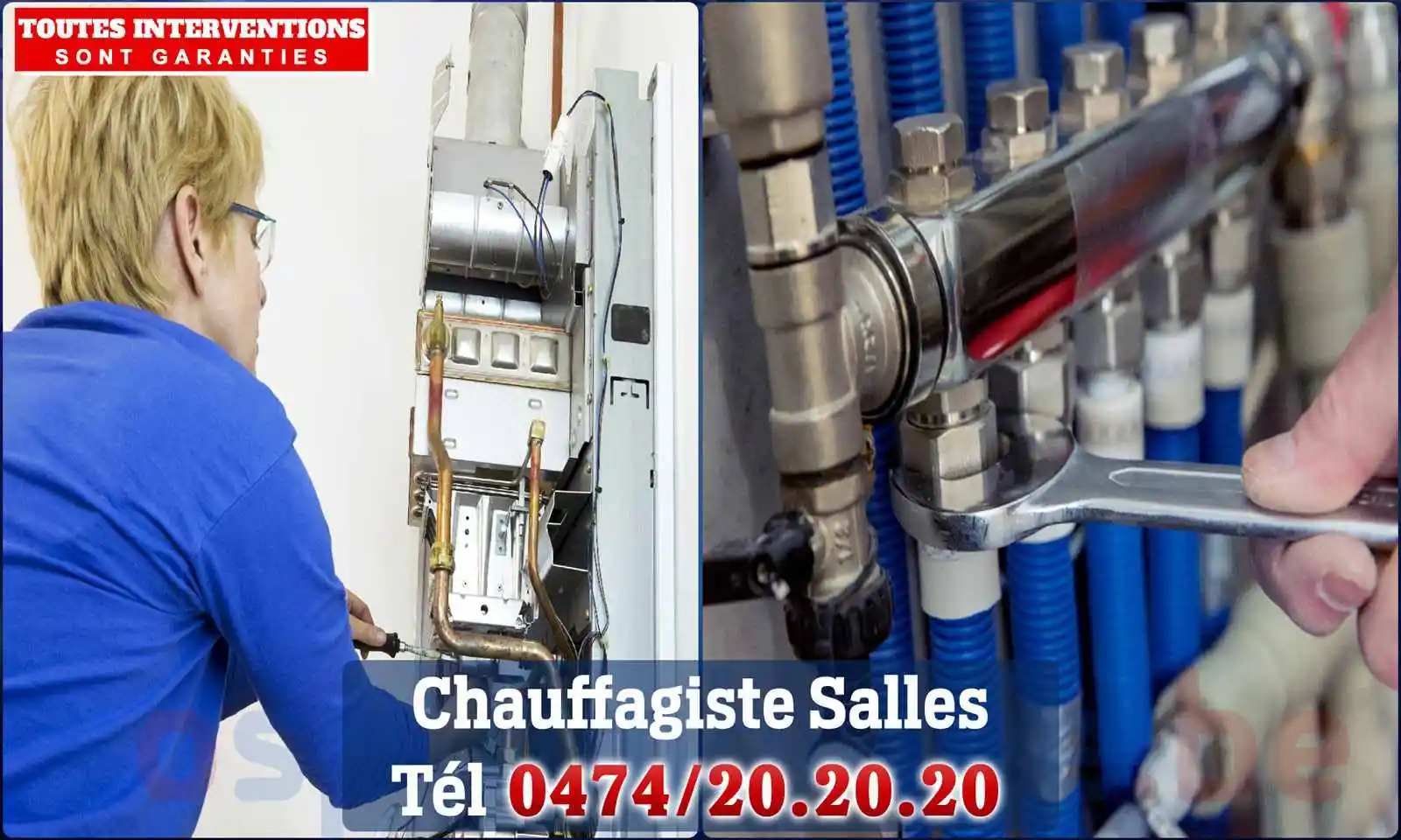 Chauffagiste agréé à Salles 6460