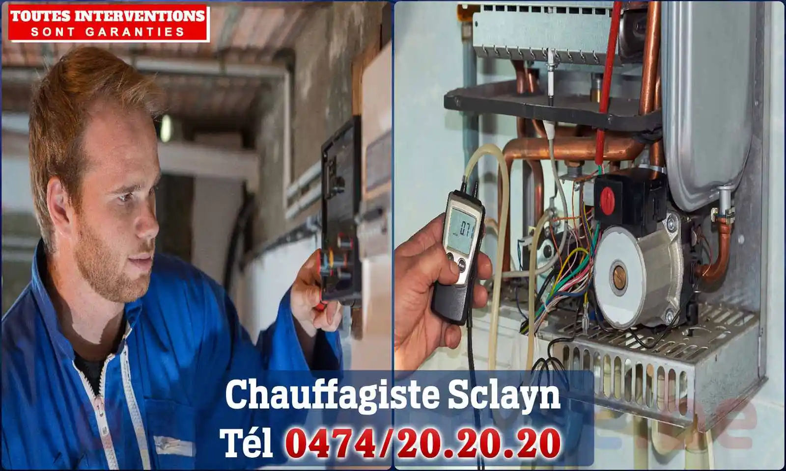 Chauffagiste agréé à Sclayn 5300