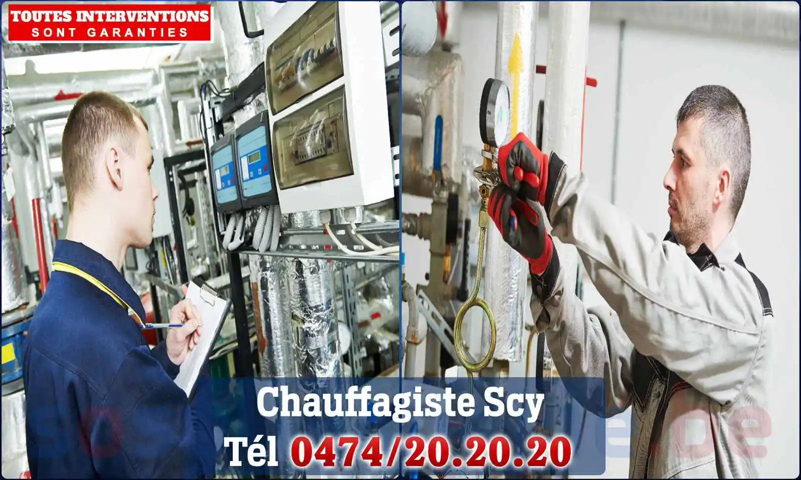 Chauffagiste agréé à Scy 5361