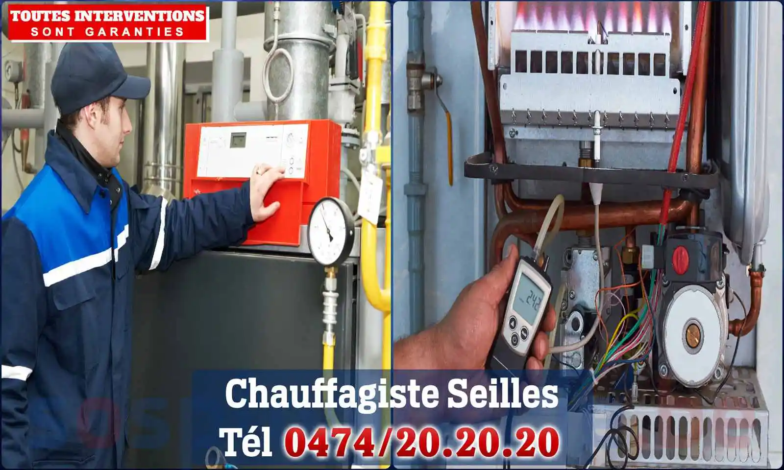 Chauffagiste agréé à Seilles 5300