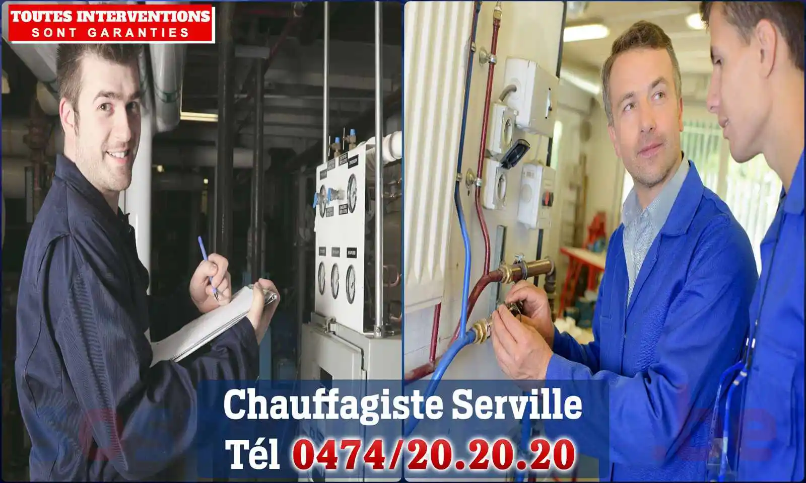 Chauffagiste agréé à Serville 5521