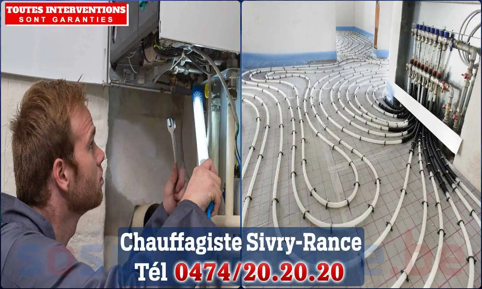 Chauffagiste agréé à Sivry-Rance 6470