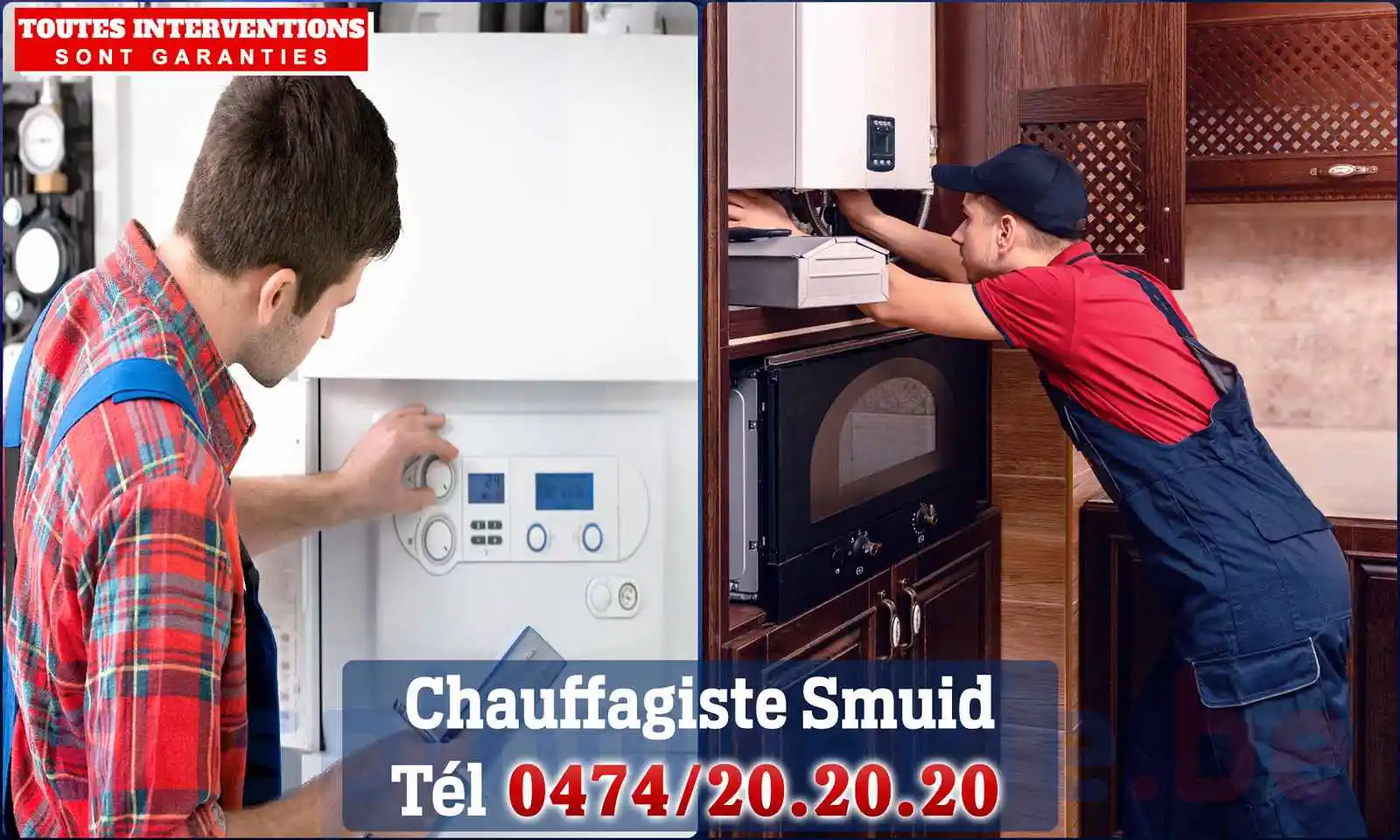 Chauffagiste agréé à Smuid 6890