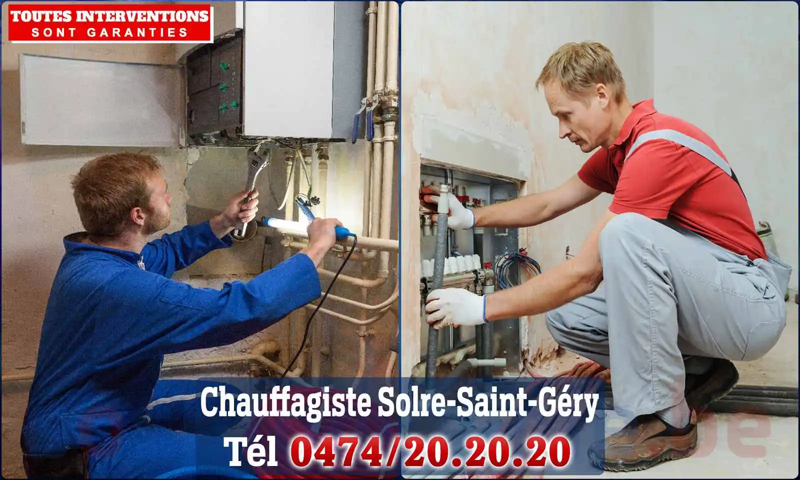 Chauffagiste agréé à Solre-Saint-Géry 6500