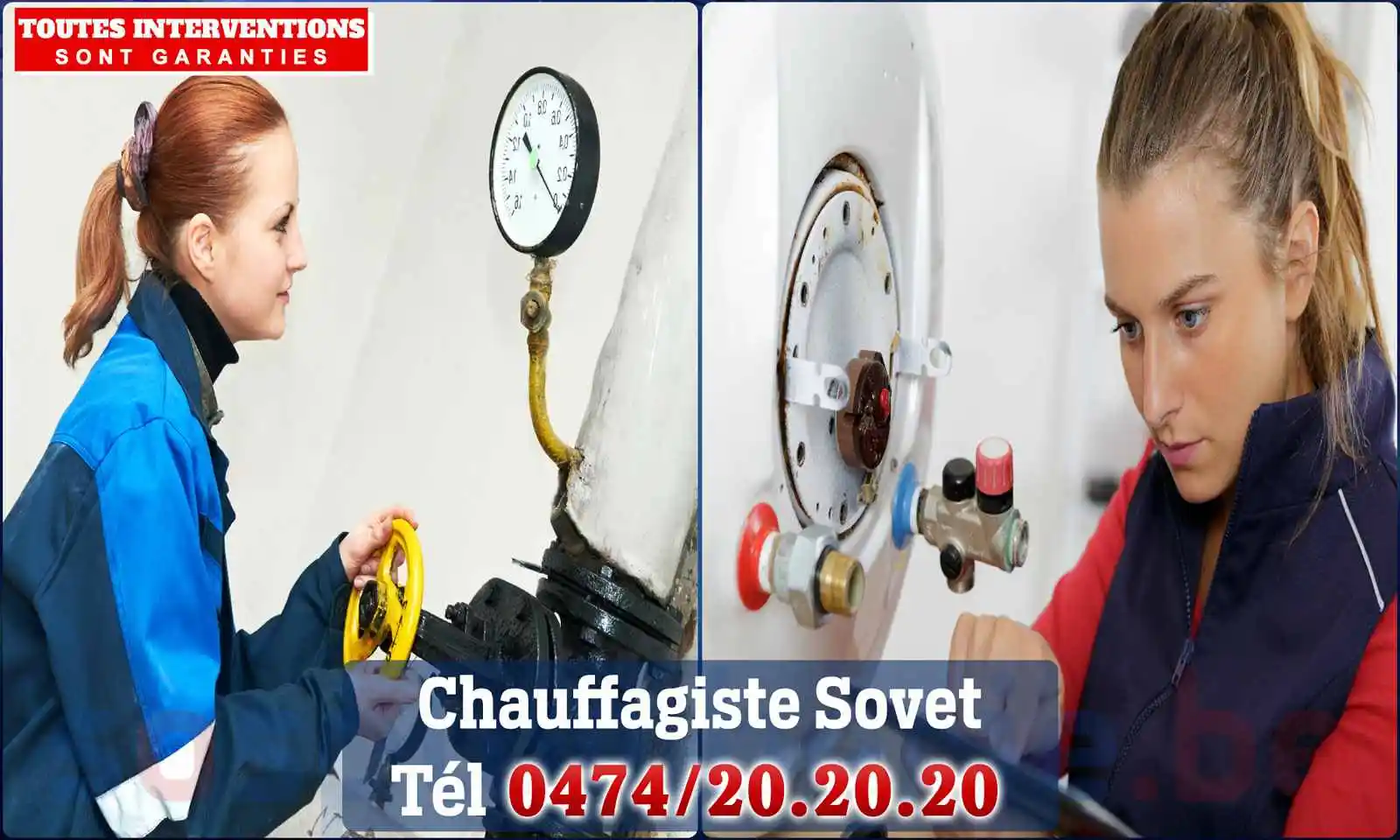 Chauffagiste agréé à Sovet 5150