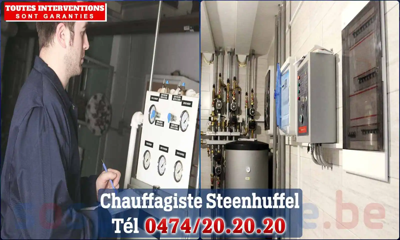 Chauffagiste agréé à Steenhuffel 1840