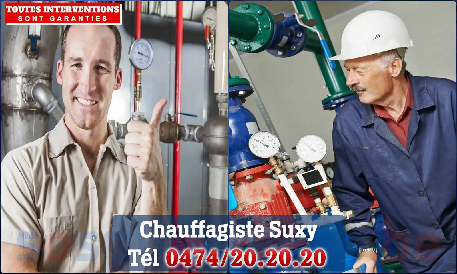 Chauffagiste agréé à Suxy 6812