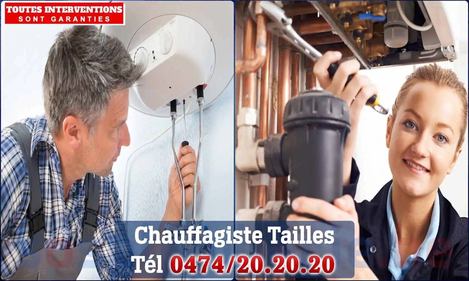 Chauffagiste agréé à Tailles 6661