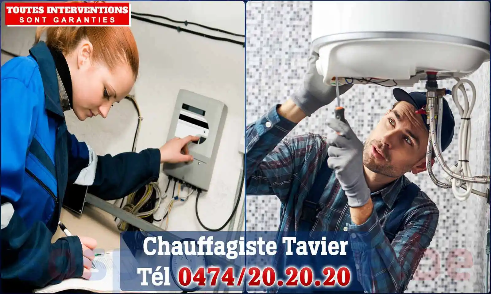 Chauffagiste agréé à Tavier 4163