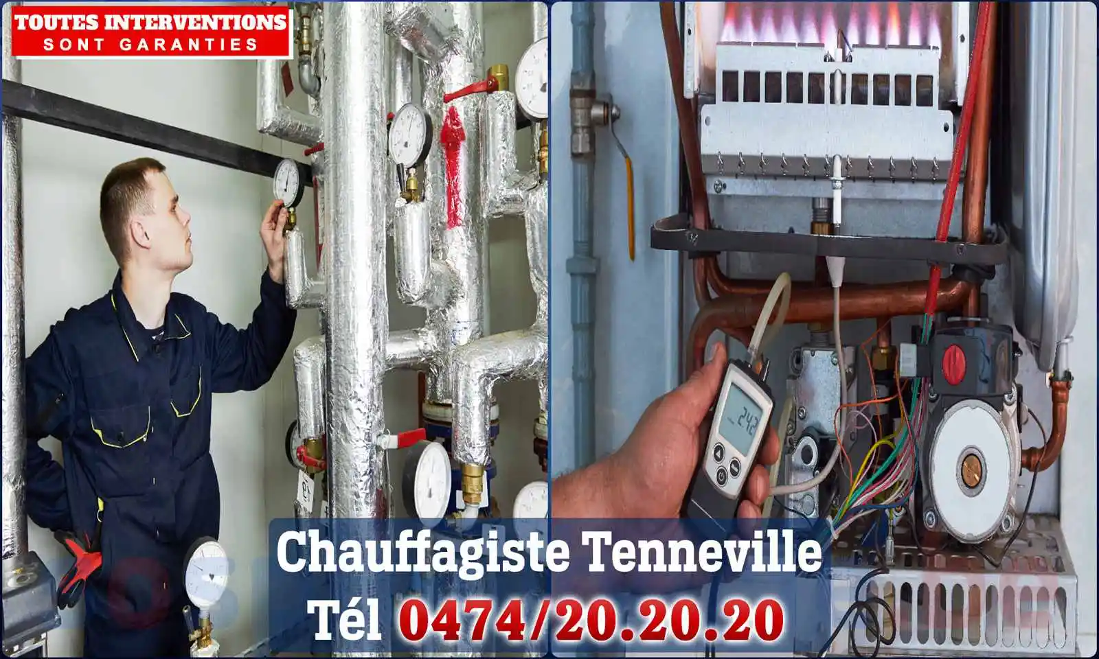 Chauffagiste agréé à Tenneville 6970