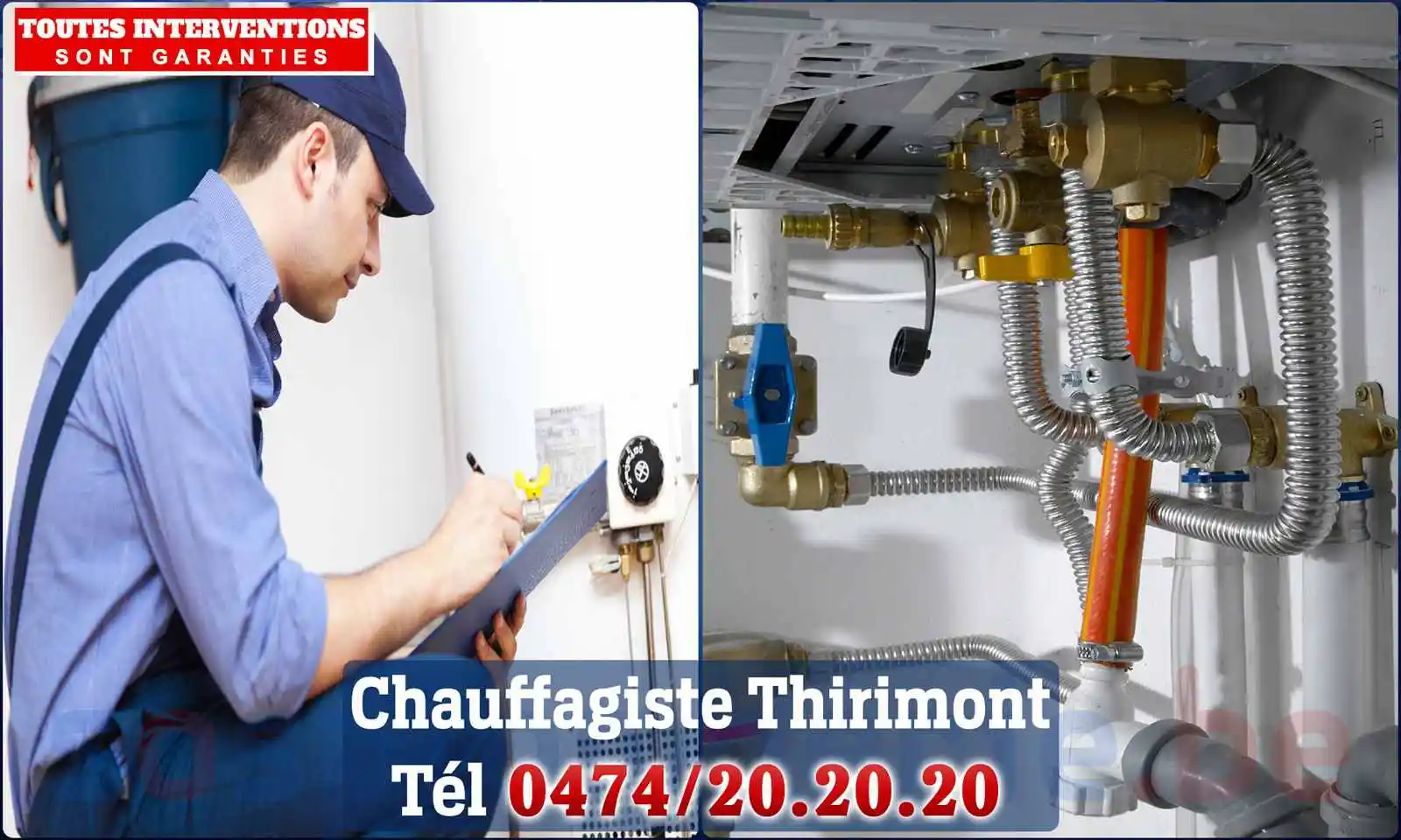 Chauffagiste agréé à Thirimont 6500