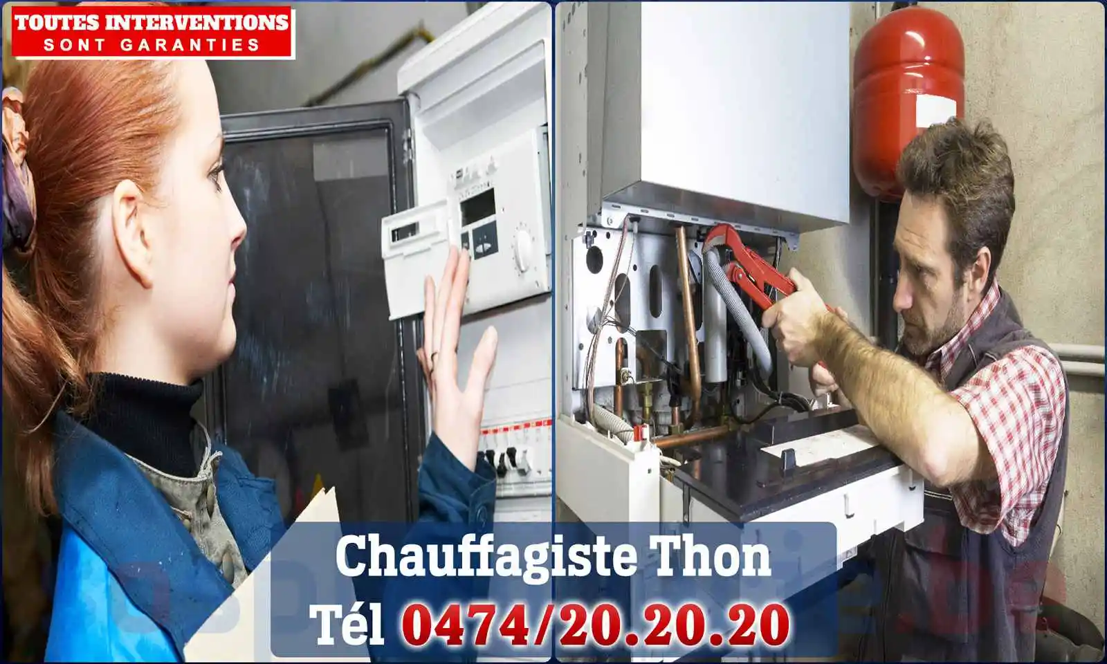 Chauffagiste agréé à Thon 5300