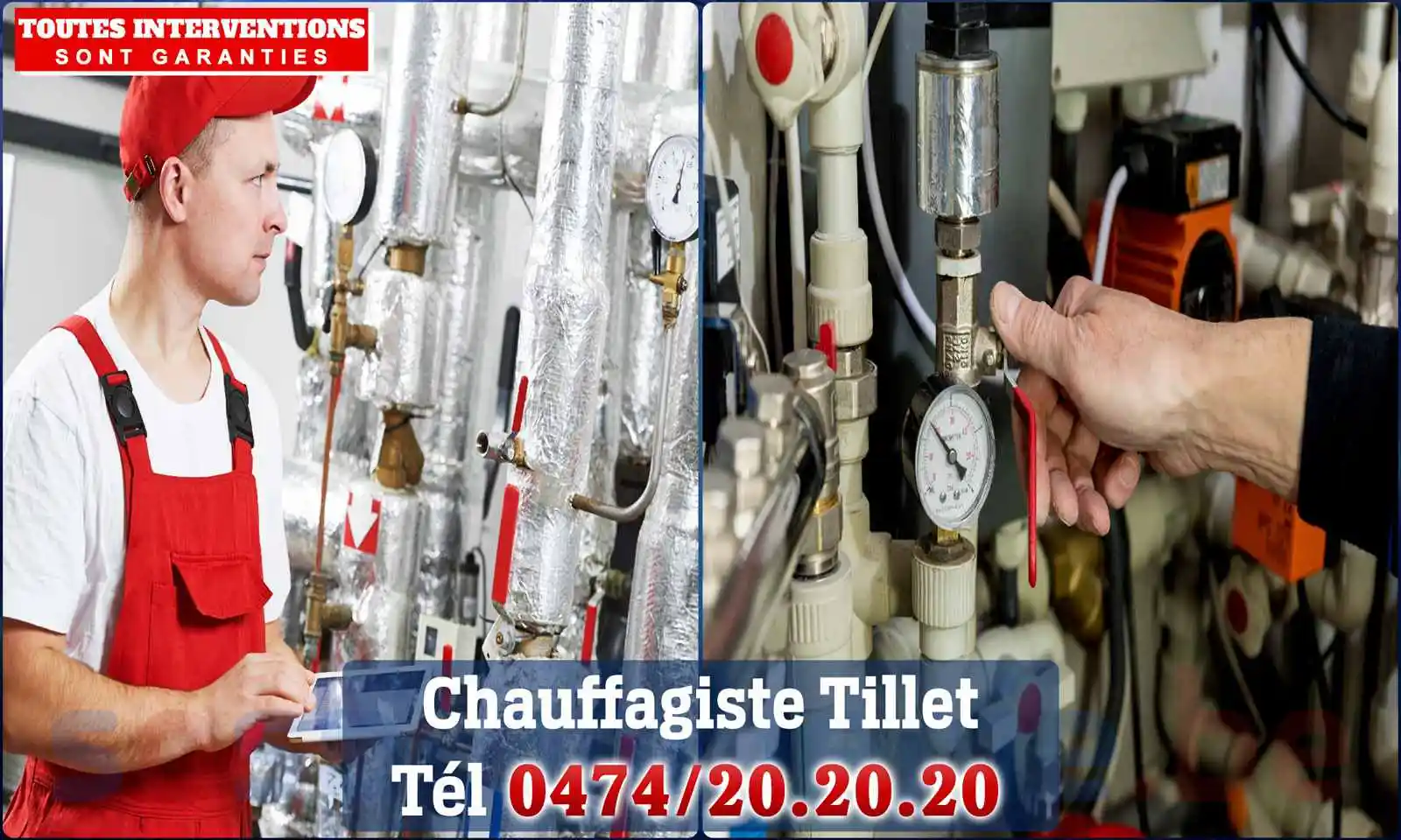 Chauffagiste agréé à Tillet 6680