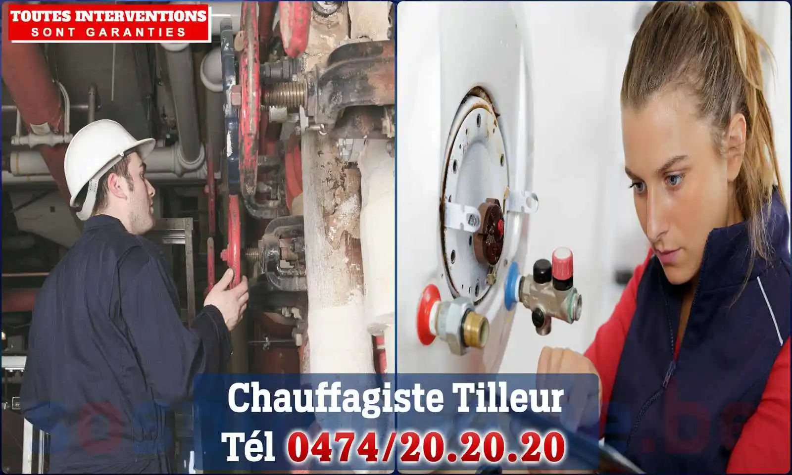 Chauffagiste agréé à Tilleur 4420