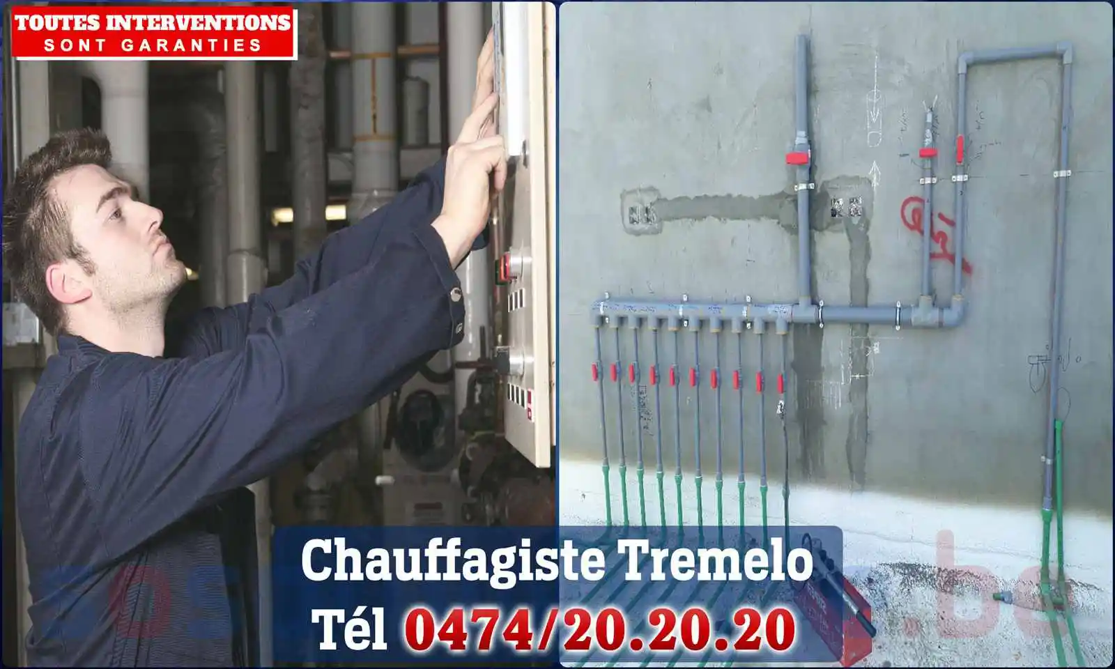 Chauffagiste agréé à Tremelo 3120