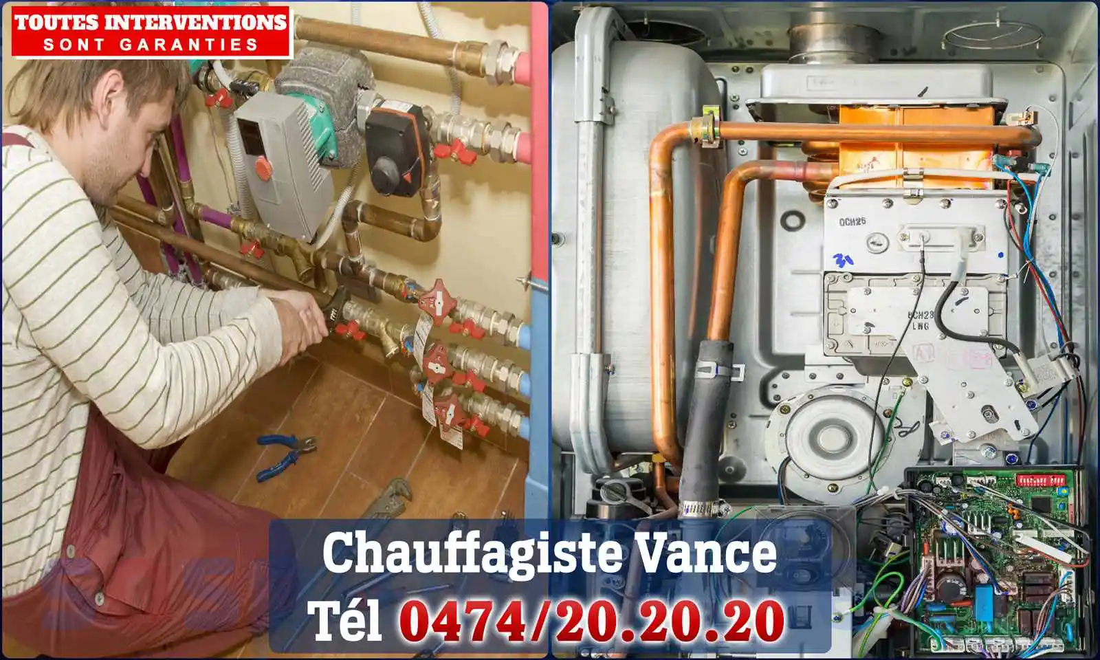 Chauffagiste agréé à Vance 6741