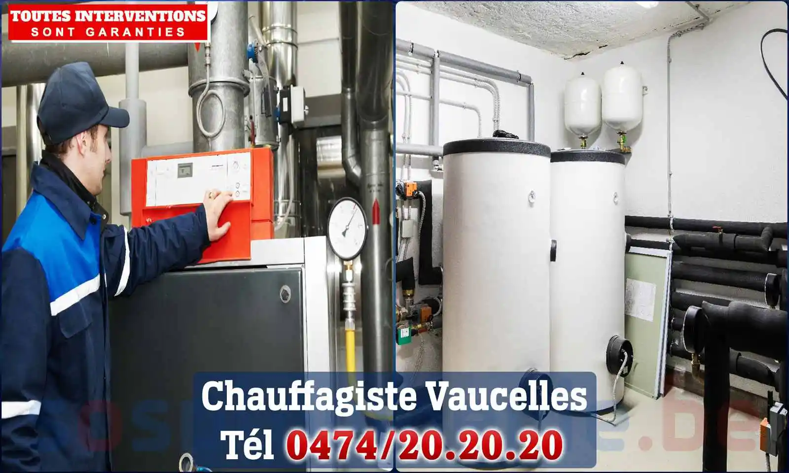 Chauffagiste agréé à Vaucelles 5680